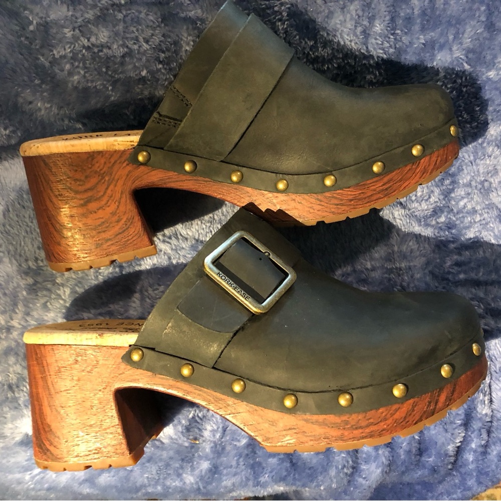Kirk-Ease Black Clog